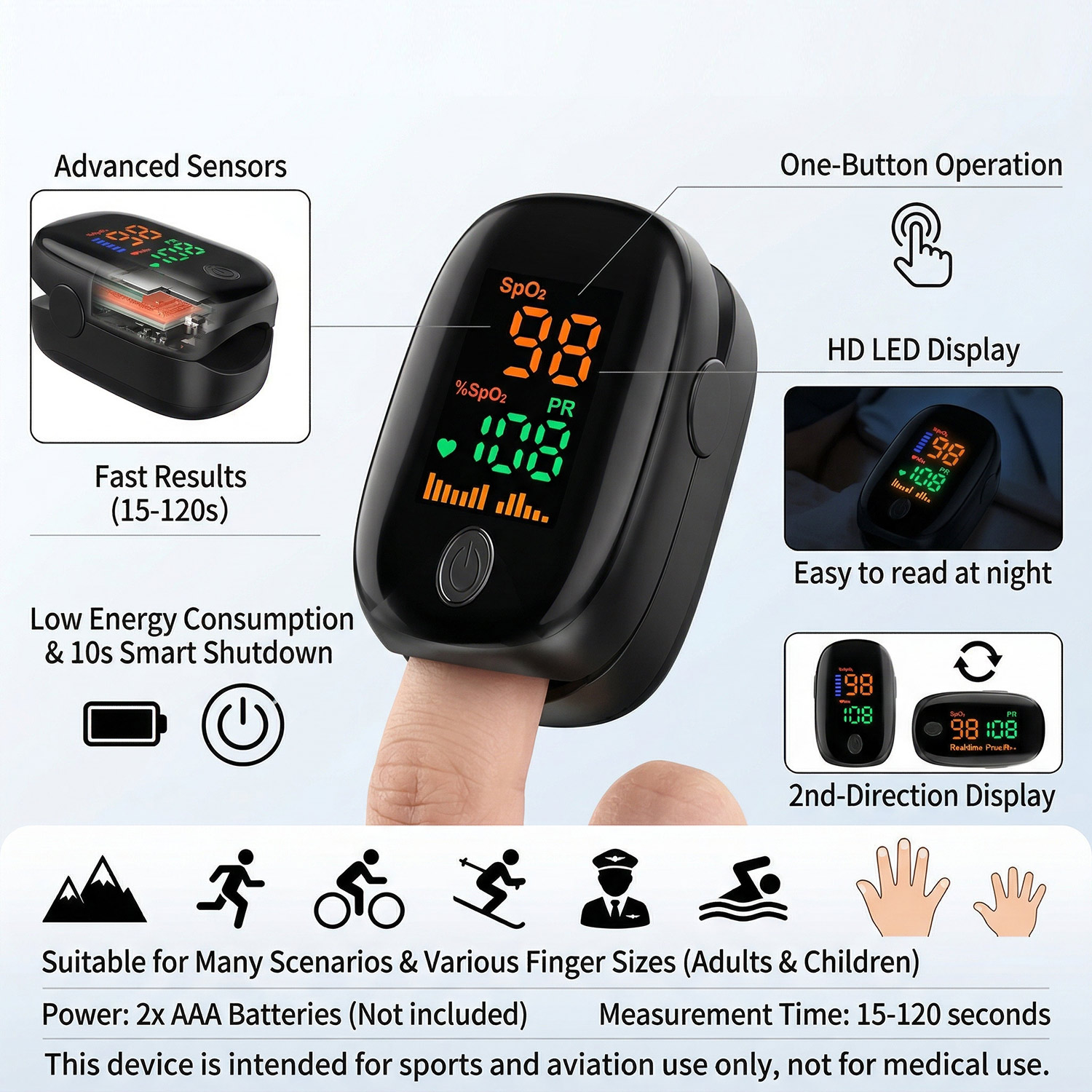Temassız Kızılötesi Alın Termo - Pulse Oximeter incelemesi ve fiyatı