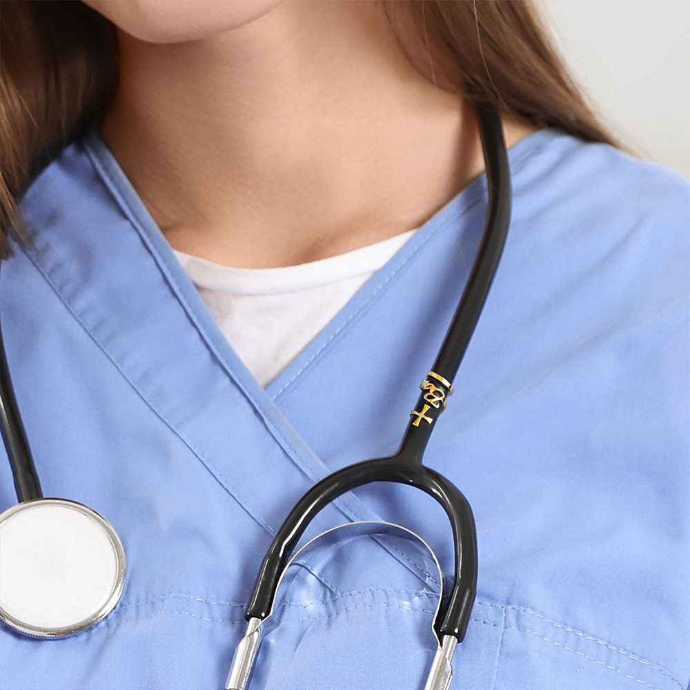 Özel Tıbbi Çapraz Stetoskop Ad - Stethoscope incelemesi ve fiyatı