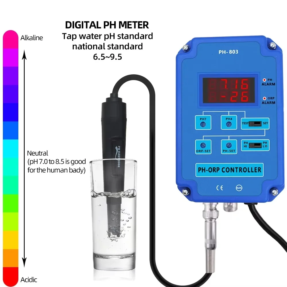 PH-803 Dijital 2&1 PH ORP Redo - Thermometer Digital incelemesi ve fiyatı
